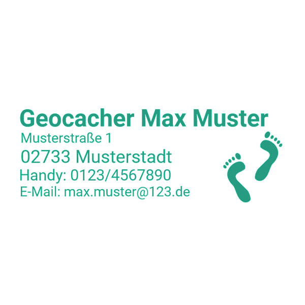 mit Adresse